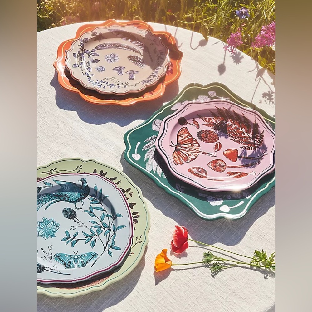 Anthropologie Elin Dessert Salad Plate - Picture 5 of 7